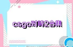 csgo对峙2合集