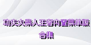 功夫火柴人王者内置菜单版合集