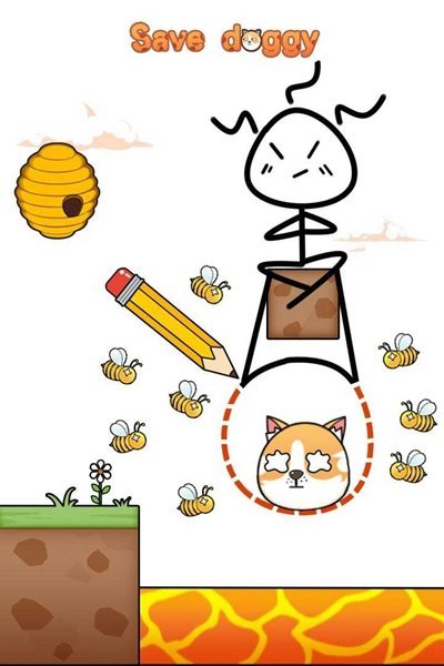画线救狗狗游戏无广告2