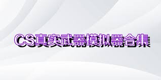 CS真实武器模拟器合集