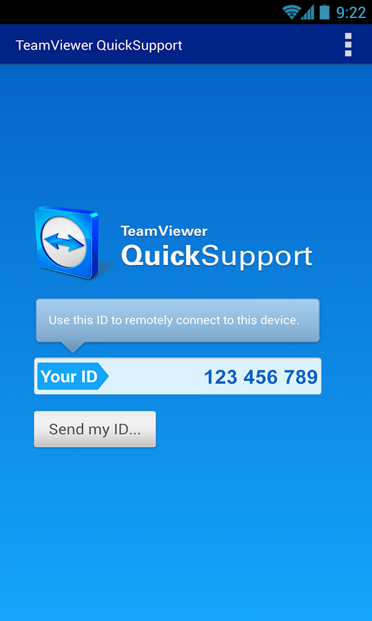 TeamViewerQuickSupport远程打卡1