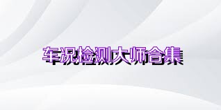 车况检测大师合集