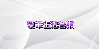 爱车生活合集