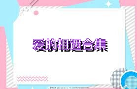 爱的相遇合集