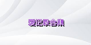 爱记录合集
