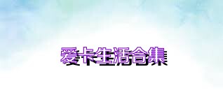 爱卡生活合集