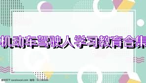 机动车驾驶人学习教育合集