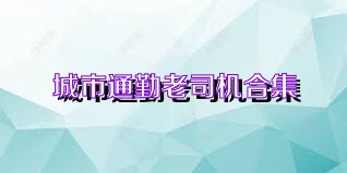 城市通勤老司机合集