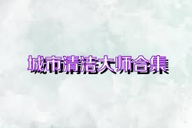 城市清洁大师合集