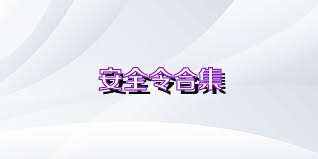 安全令合集