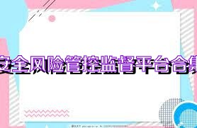安全风险管控监督平台合集