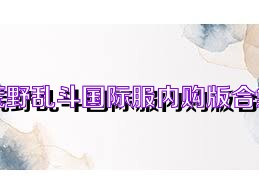 荒野乱斗国际服内购版合集