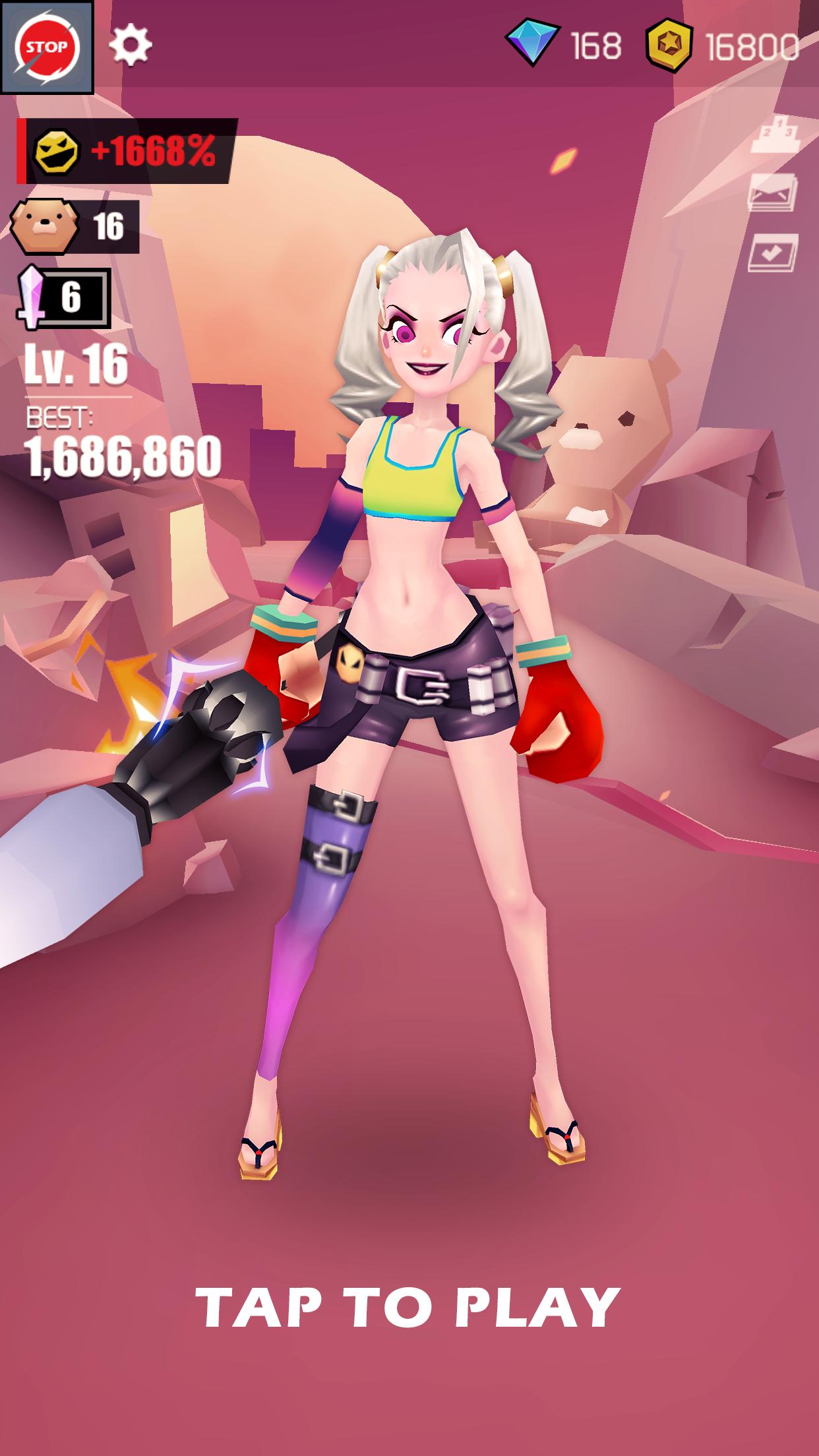 刀疤女孩奔跑记手游1