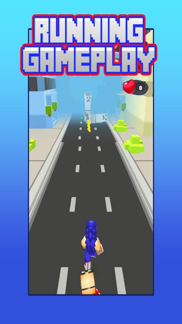 像素索尼克跑酷游戏1