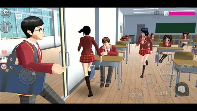 抖音樱花校园模拟器最新英文版3
