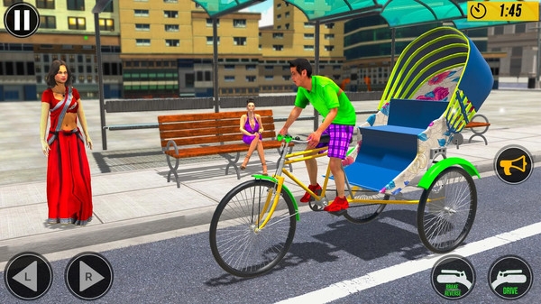 模拟人力车2