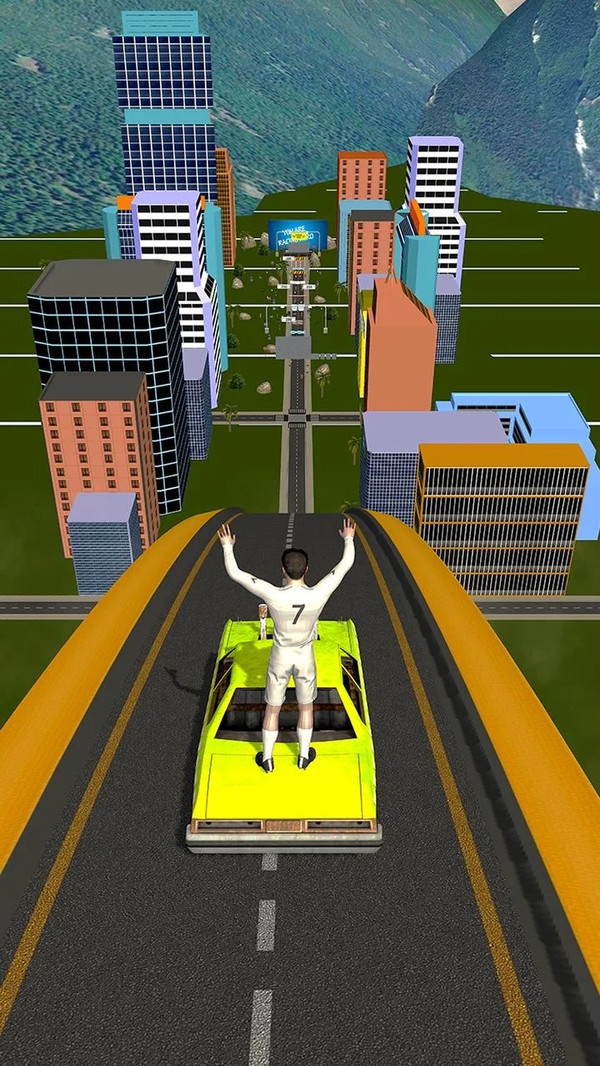 巨大斜坡特技飞车3