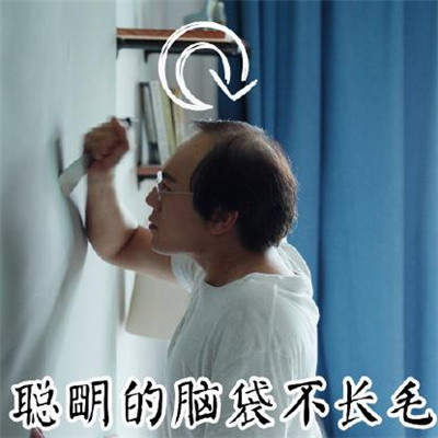 隐蔽的角落秦昊秃顶恶搞套路表情包3