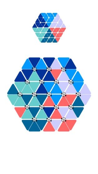 六色谜盘之旋转拼图2