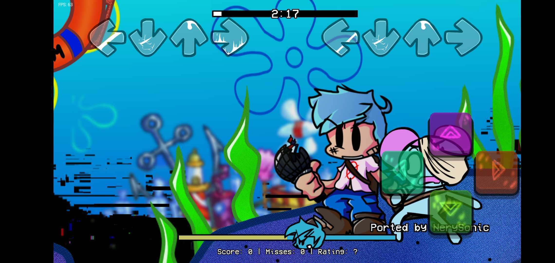 fnf错误化海绵宝宝模组更新版1