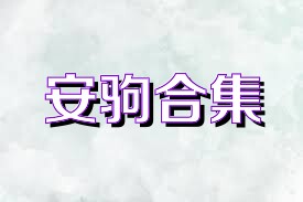安驹合集