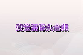 安爸摄像头合集