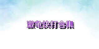 激龟快打合集