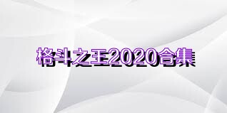 格斗之王2020合集