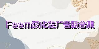Feem汉化去广告版合集