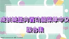 成长城堡内置功能菜单中文版合集