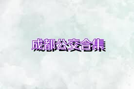 成都公交合集