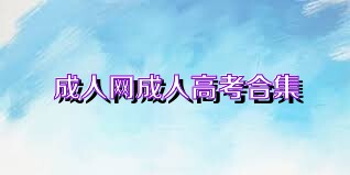 成人网成人高考合集