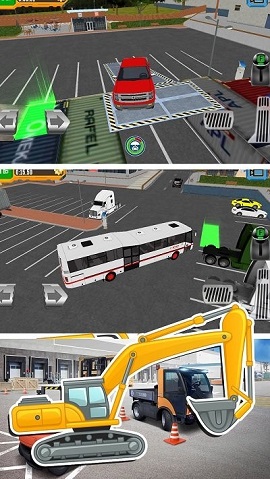 工程车驾驶模拟器3d3
