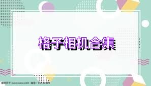 格子相机合集