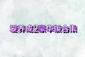 爱养成2豪华版合集