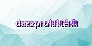 dazzpro相机合集
