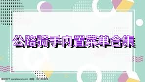 公路骑手内置菜单合集