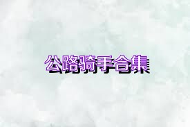公路骑手合集