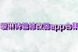 爱琳诗篇修改器app合集