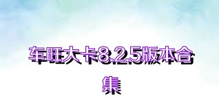 车旺大卡8.2.5版本合集
