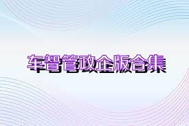 车智管政企版合集