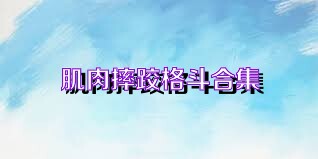 肌肉摔跤格斗合集