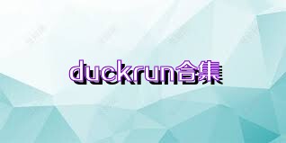 duckrun合集