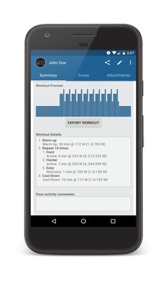TrainingPeaks app2