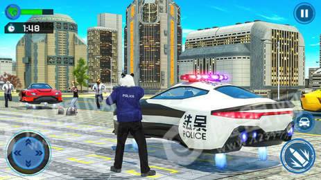 美国警察猫机器人游戏3
