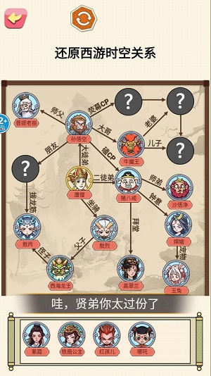 一起还原人物关系游戏1