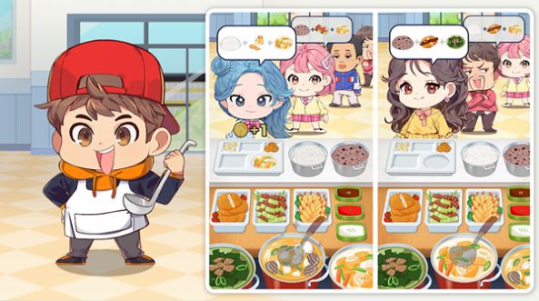 学校打饭时光游戏破解版1