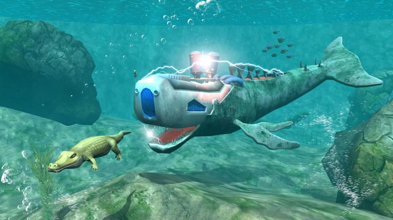 咬人鲨模拟器(whale shark attack simulator)3