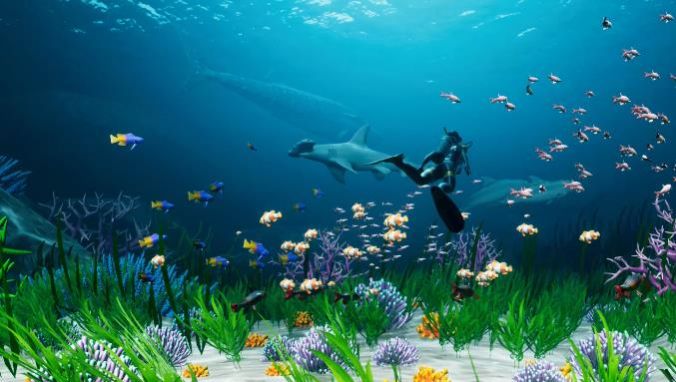 模拟水族造景游戏1