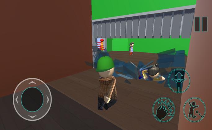 人类邻居摔倒在地游戏（human neighbor fall flat）2